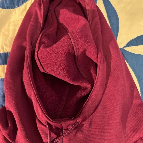 Under Armour fleece lined purple hoodie oversized XL - Picture 3 of 5